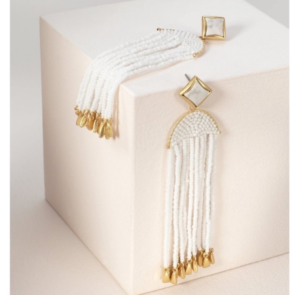 Stella & Dot Ashley Tassel Earrings